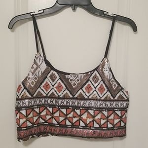 Wyldr Sequin Crop Top